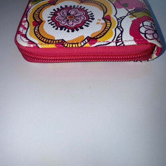 Vera Bradley Mandy Tote With Wallet in the Discontinued "Clementine" pattern. - Picture 16 of 16